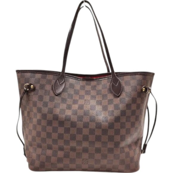 575790BR (X6) Louis Vuitton Tote Bag Neverfull MM Brown Damier - Picture 1 of 12